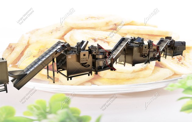Fully Automatic Banana Chips Production Line|Plantain Chips Making Machine