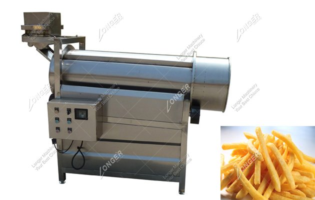 Continuous French Fries Seasoning Machine