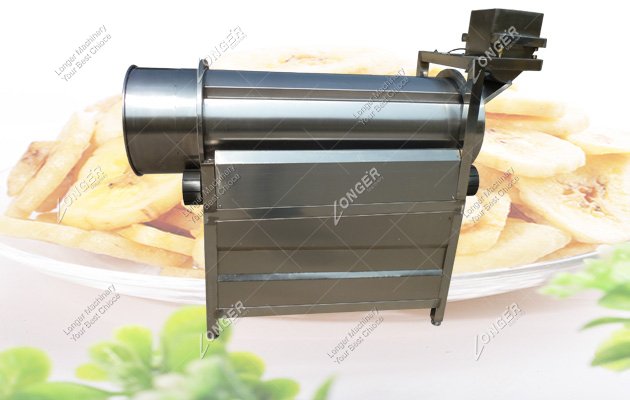 Continuous Banana Chips Seasoning Machine|Plantain Chips Flavoring Machine
