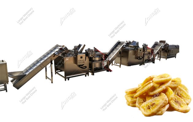 Fully Automatic Banana Chips Production Line