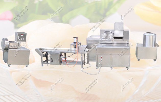Commercial Shrimp Chips Production Line|Prawn Crackers Making Machine