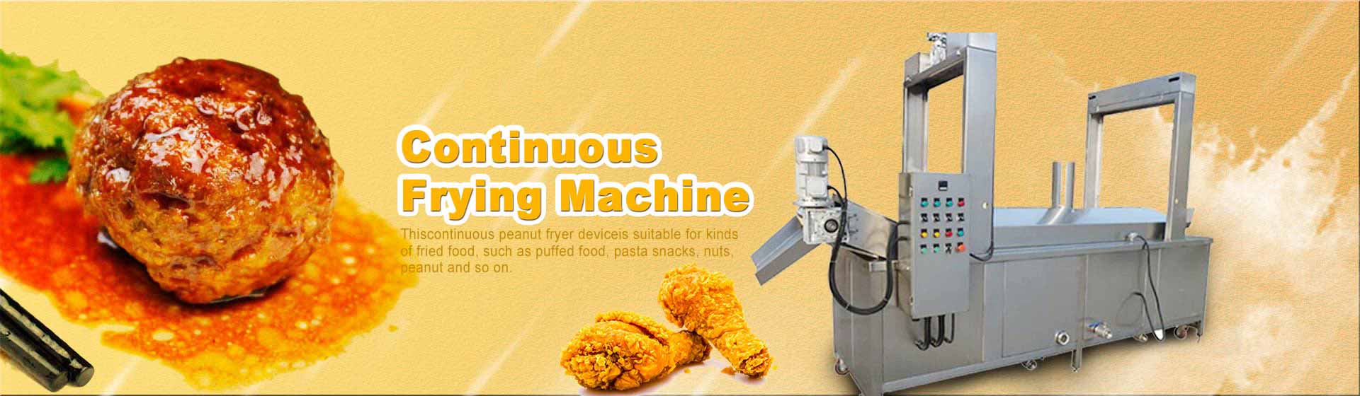 Continuous Frying Machine