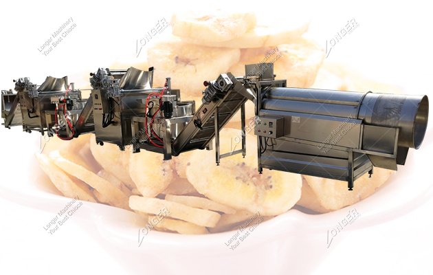 Fully Automatic Banana Chips Making Machine