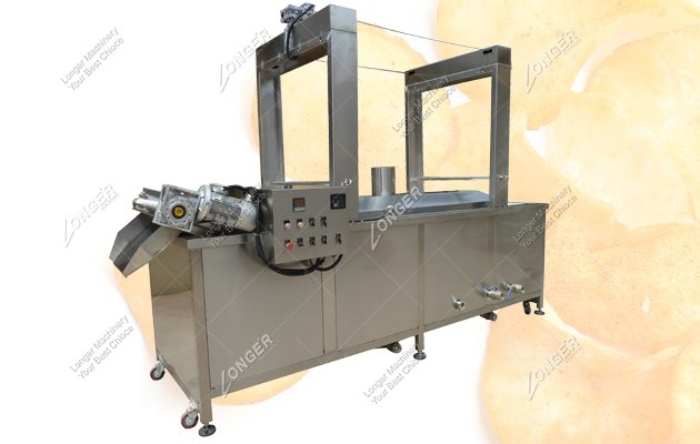 Commercial Eggplant Chips Frying Machine For Sale 