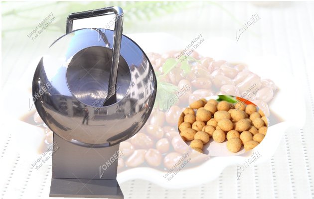 Sugar Coated Peanut Making Machine|Peanut Sugar Coating Machine