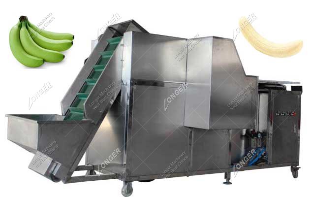 Large Capacity Green Banana Skin Peeling Machine For Sale