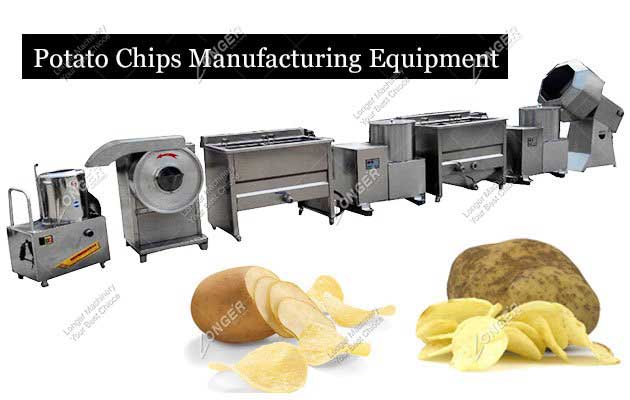 Small Scale Potato Chips Manufacturing Equipment For Sale