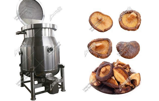 Crispy Mushroom Chips Vacuum Frying Machine Supplier