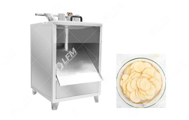 Large Scale Potato Chip Slicer Machine Electric 600KG/H