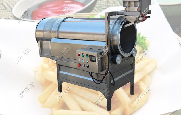 Continuous French Fries Seasoning Machine