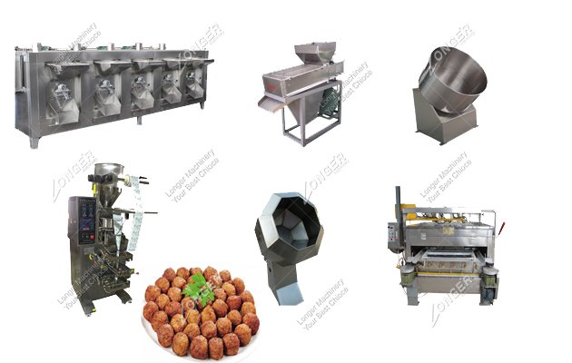 Stainless Steel Coated Peanut Production Line