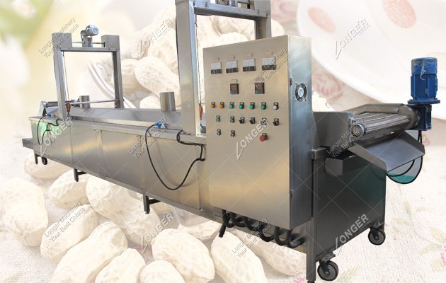 Automatic Peanut Fryer Machine