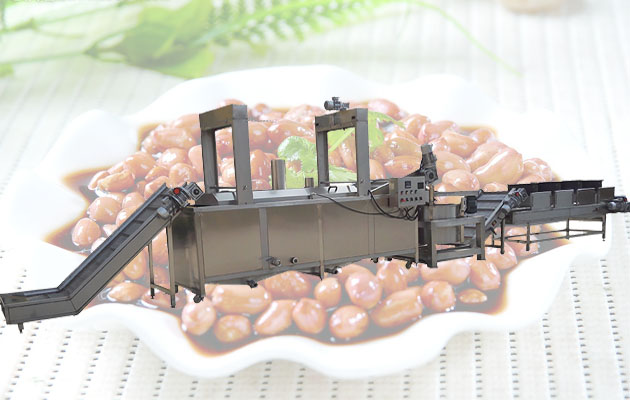 Fried Peanut Making Line For Sale