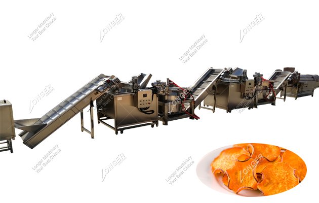 Yam Chips Production Machine