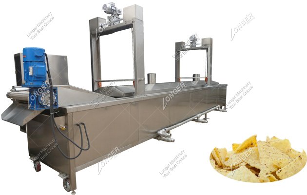 Corn Chips Fryer Machine
