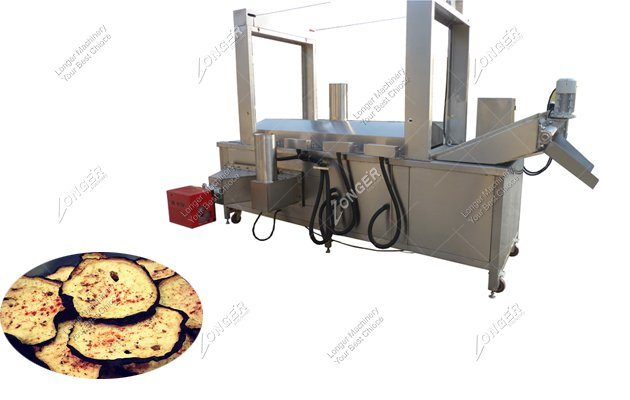 Commercial Eggplant Chips Frying Machine