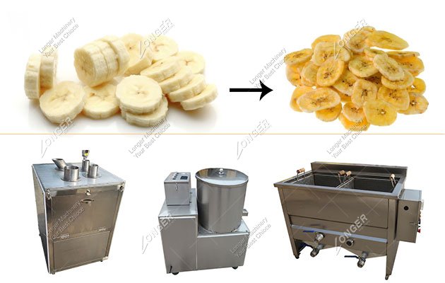 Small Scale Plantain Chips Making Production Machine 100kg/h 