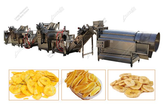 Full Automatic Banana Chips Making Machine