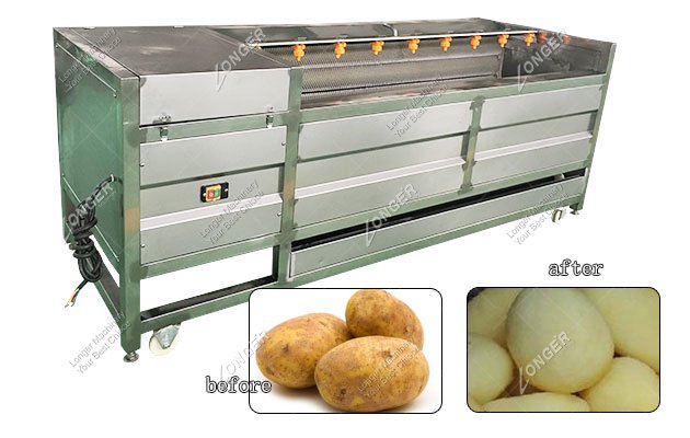 Vegetable Peeling Machine for Potatoes Vegetable Peeling Machine for Potatoes
