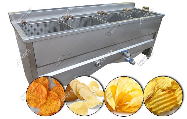 Commercial Potato Chips Fryer Machine