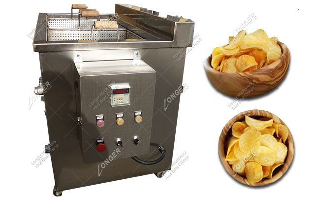 Electric Potato Chip Fryer Equipment