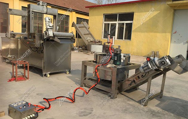 Industrial Groundnut Fryer Machine