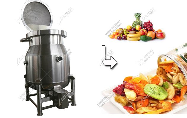 Vacuum Fryer Machine for Fruit and Vegetable