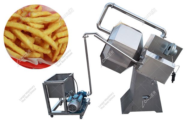 Potato Fries Seasoning Machine