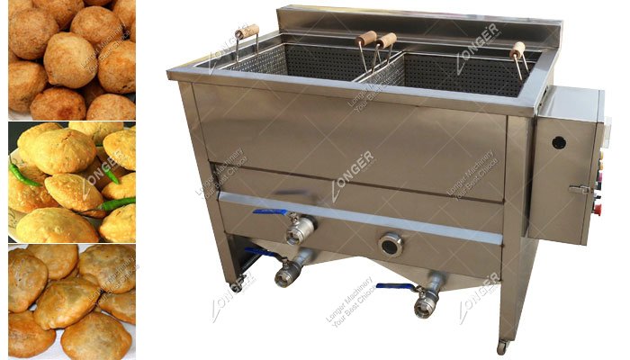 Semi Automatic Kachori Frying Machine