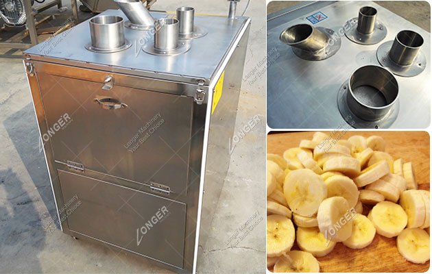 Machine for Automatic Banana Chips Cutting Machine for Automatic Banana Chips Cutting