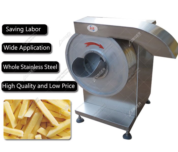Potato French Fries Cutter Machine