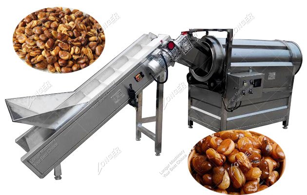 Continuous Board Bean Seasoning Machine