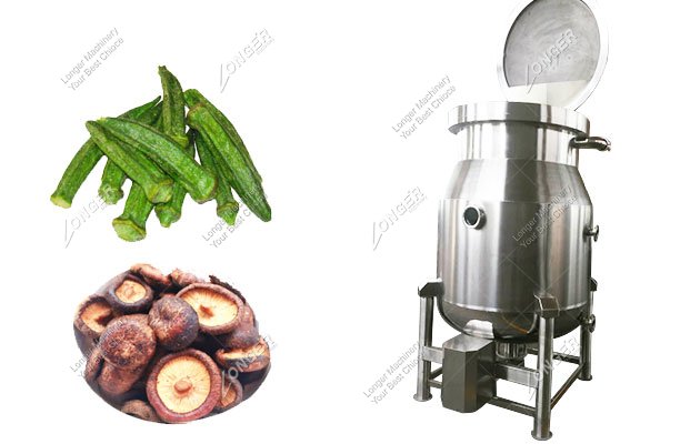 Mushroom Chips Vacuum Fryer Machine