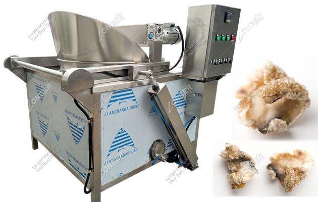 Fish Skin Fryer Machine