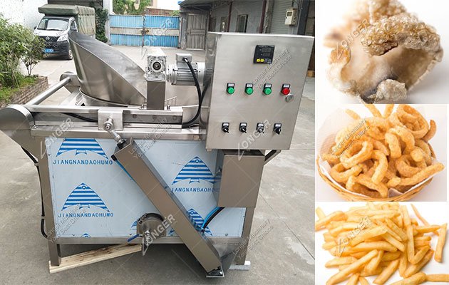 Crispy Fish Skin Fryer Machine