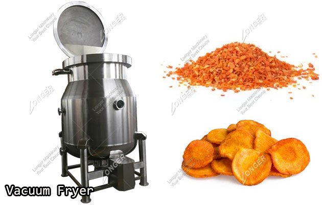 Carrot Chips Frying Machine