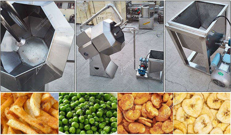 Automatic French Fries Seasoning Machine