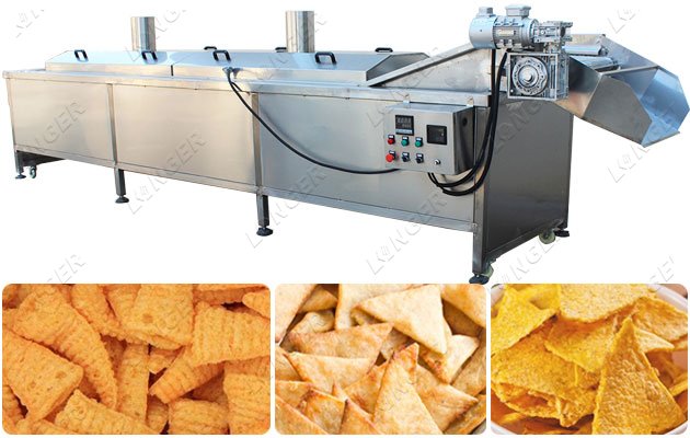 Quality Corn Tortilla Chips Fryer Machine