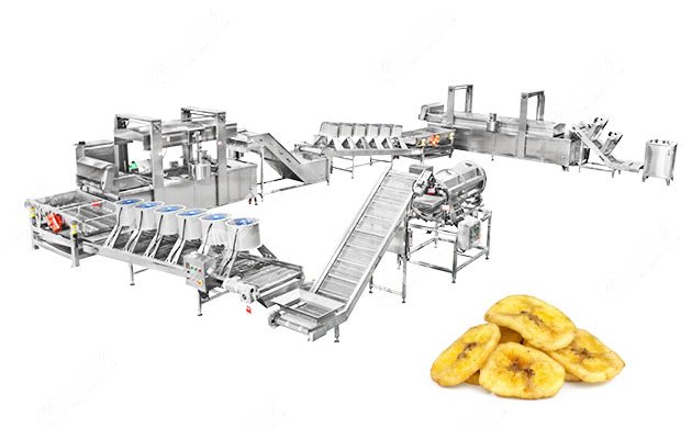 Automatic Banana Chips Making Machine