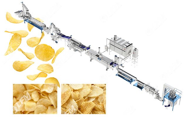Automatic Potato Chips Production Line
